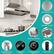 SS430 Stainless Steel
3W/4000K LED Lights
Dishwasher-safe filter
Easy removal
Adjustable Chimney: 18.5-37.75 inches
4-Speed Touch Control
1-15 Minutes Delayed Shut-off
Remote control