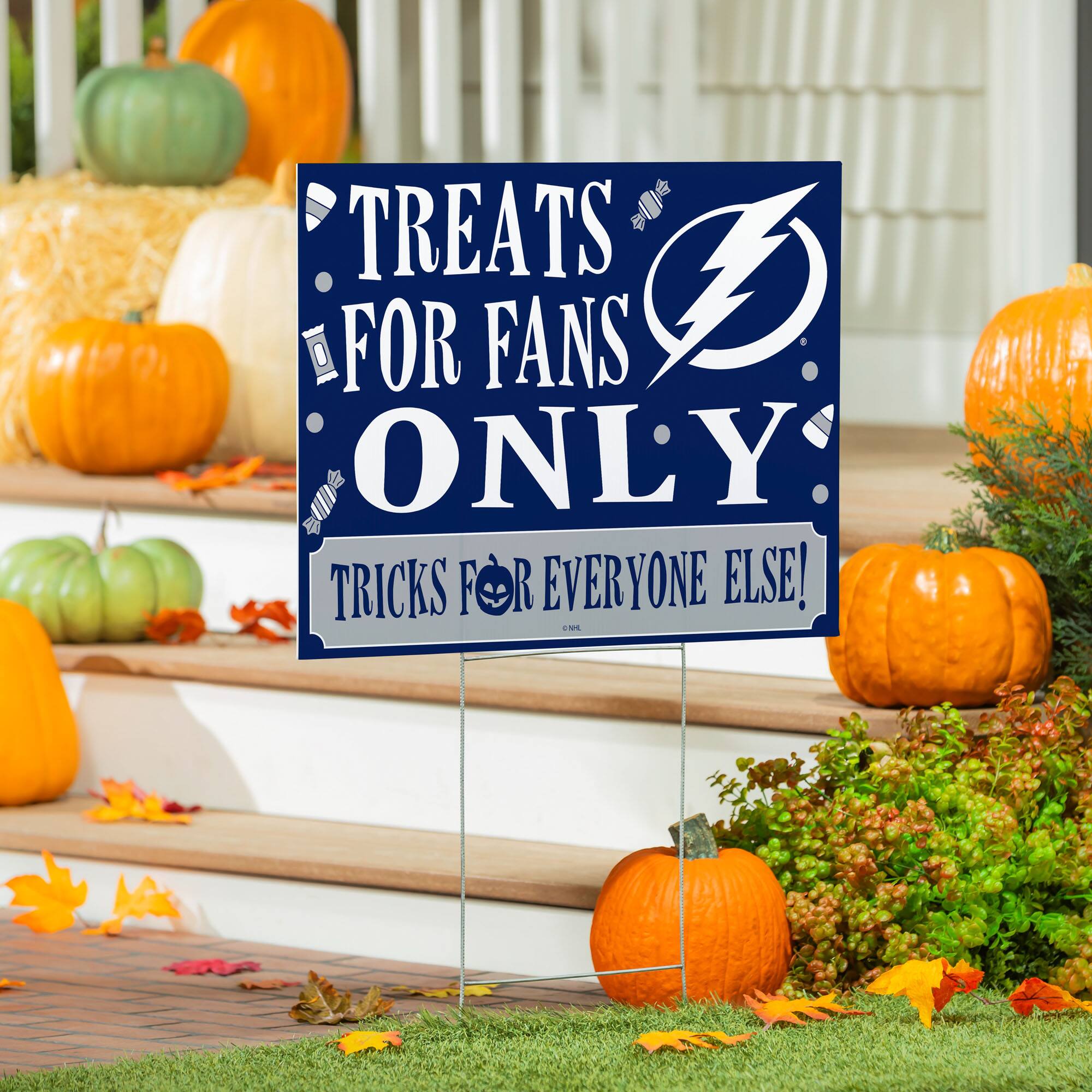 TREATS FOR FANS ONLY  
TRICKS FOR EVERYONE ELSE!