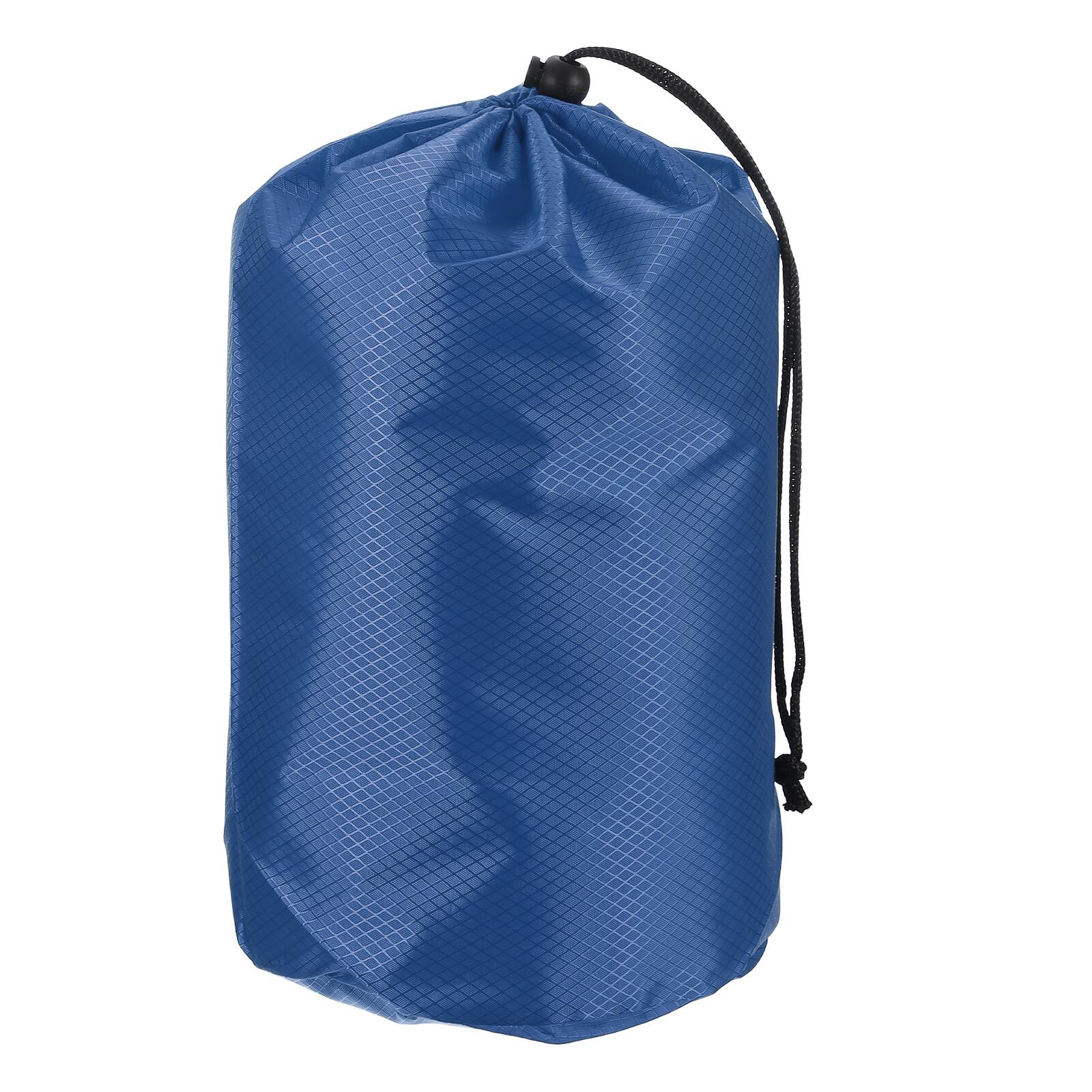 Unique Bargains - Stuff Sack, Portable Waterproof Ultralight Drawstring Dry Bag w/ Toggle, 7x13in, 1pc for Backpacking/Camping/Traveling - Dark Blue price history on PriceWatchPro
