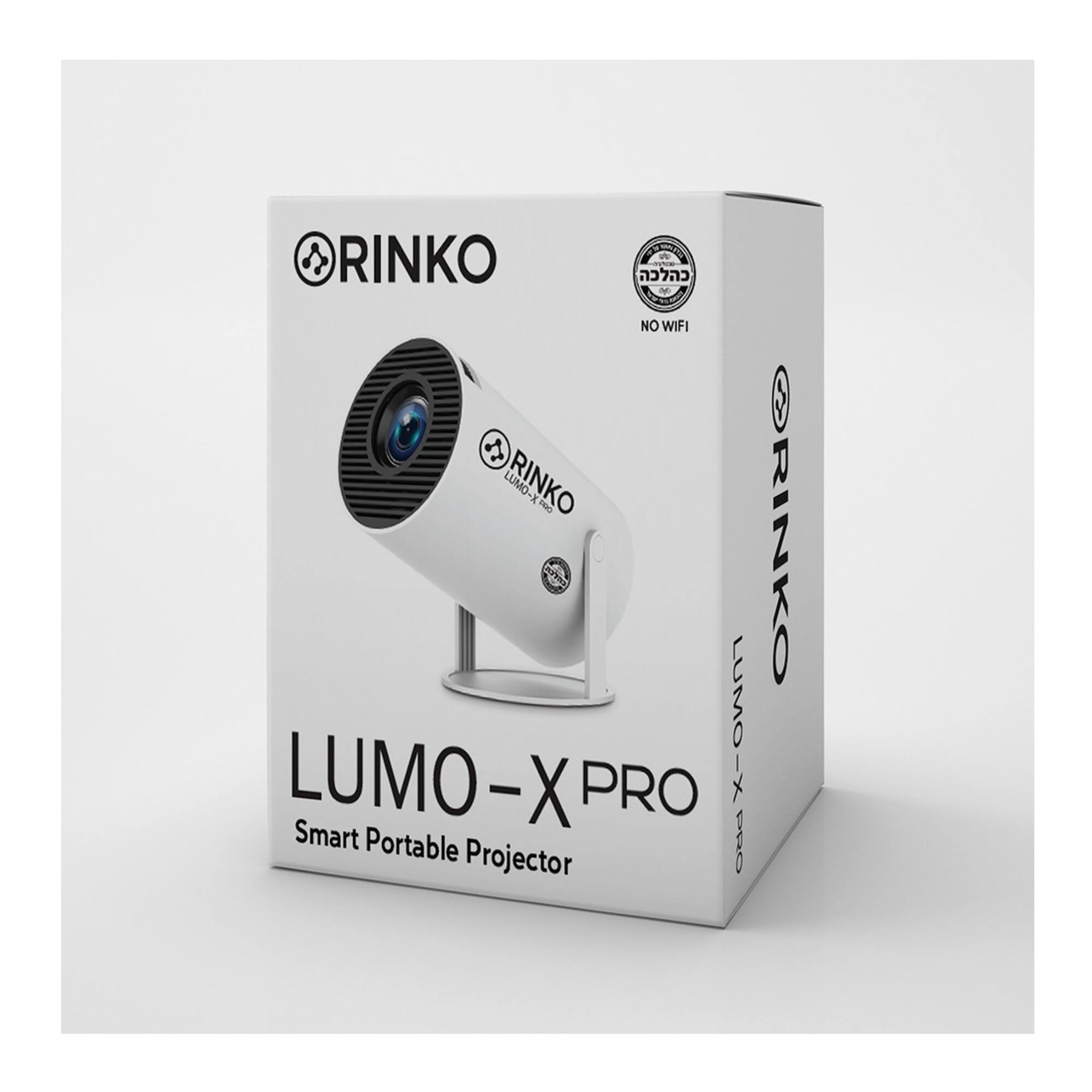 RINKO C - NO WIFI 4 LUMO-X RINKO TRO C LUMO-X - X PRO LUMO-X X Smart Portable Projector