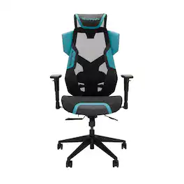 Respawn Products - RESPAWN FLEXX - Ergonomic Office and Gaming Chair, Breathable Mesh Home Office Chairs, Reclining Gaming Seat - Teal