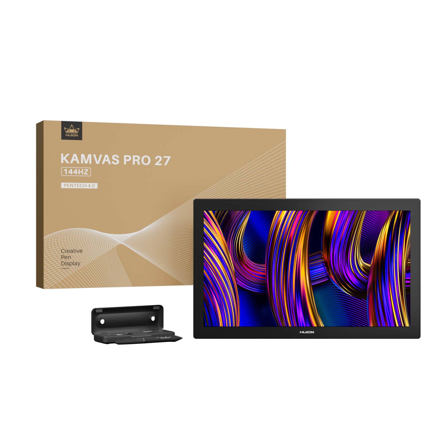 HUION  
KAMVAS PRO 27 144HZ  
PENTECH 4.0  
Creative Pen Display  
HUION