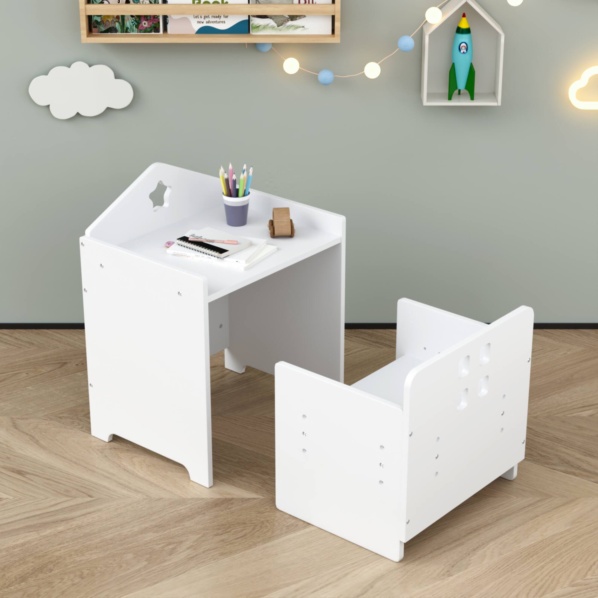 Sure, here is the corrected and grouped text from the image:

- "Let's get ready for new adventures"