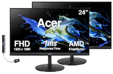Acer 24" FHD 1920 x 1080 1ms Response Time AMD FreeSync