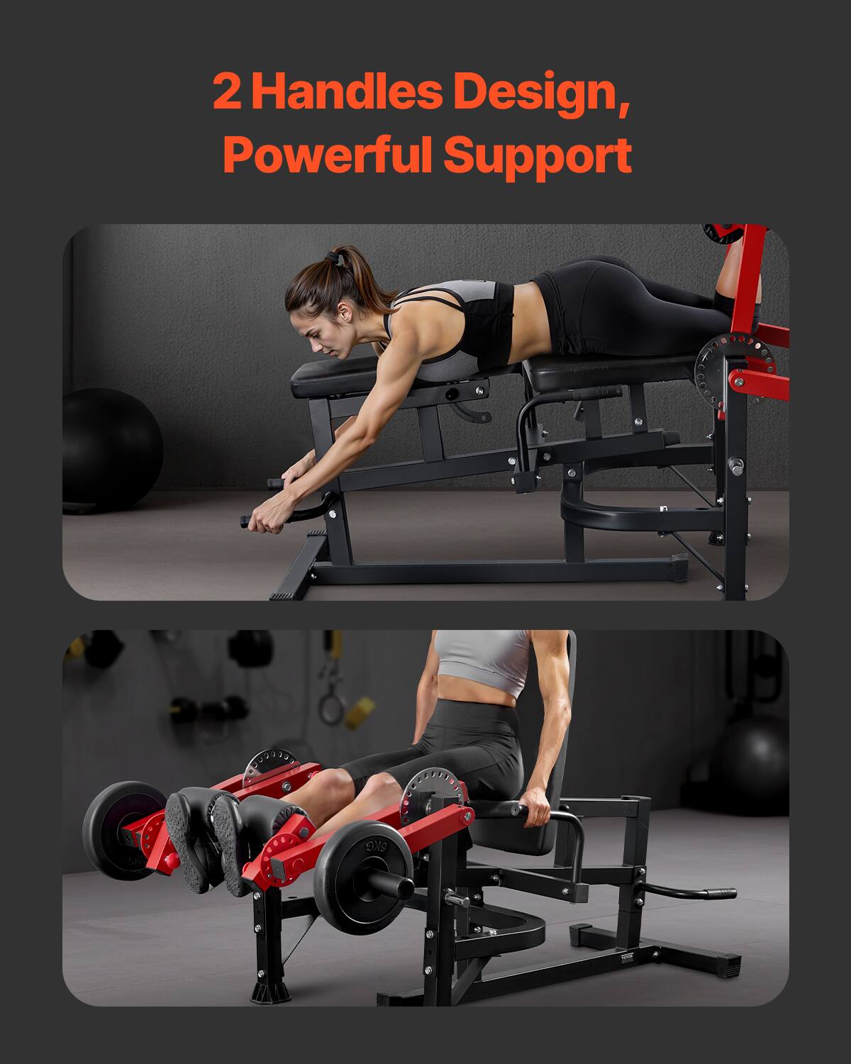 2 Handles Design, Powerful Support