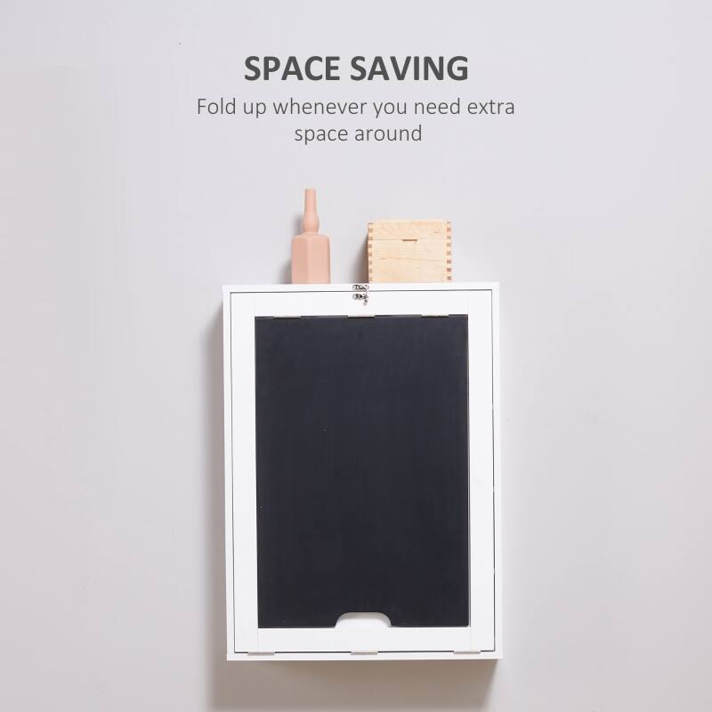SPACE SAVING  
Fold up whenever you need extra space around