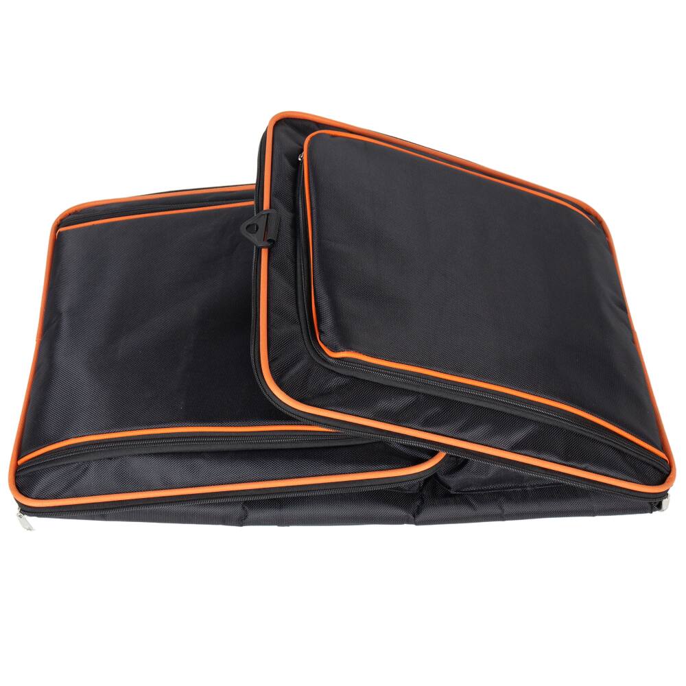 Alt View 4. JUJABU - 2 in 1 Large Cat Carrier with Wheels for 2 Cats, Expandable Foldable Double Pet Carrier with Removable Divider.