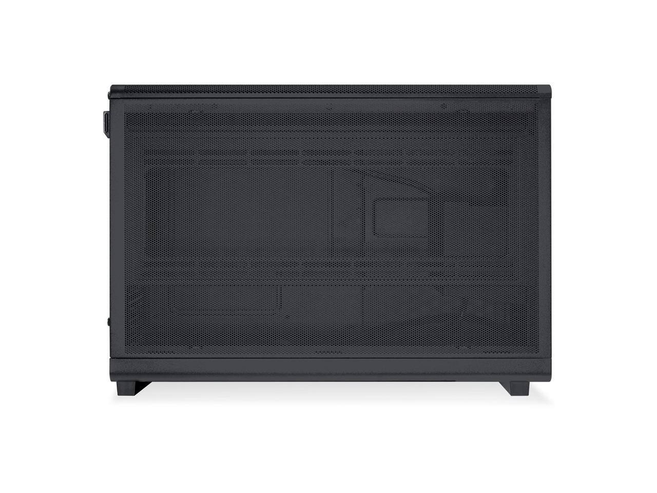 Alt View 10. Lian Li - LIAN LI A3-mATX Black SPCC M-ATX / ITX Computer Case ------ A3-mATX-X - Black.