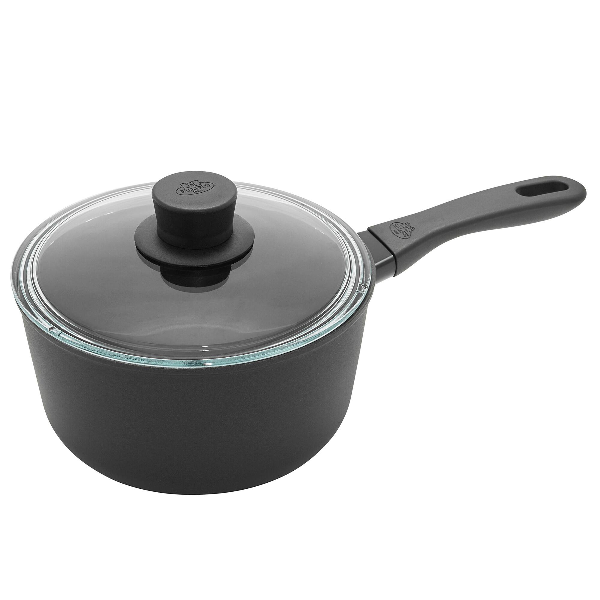 Alt View 2. Ballarini - BALLARINI Avola by HENCKELS 10-pc Aluminum Nonstick Cookware Set - Black.