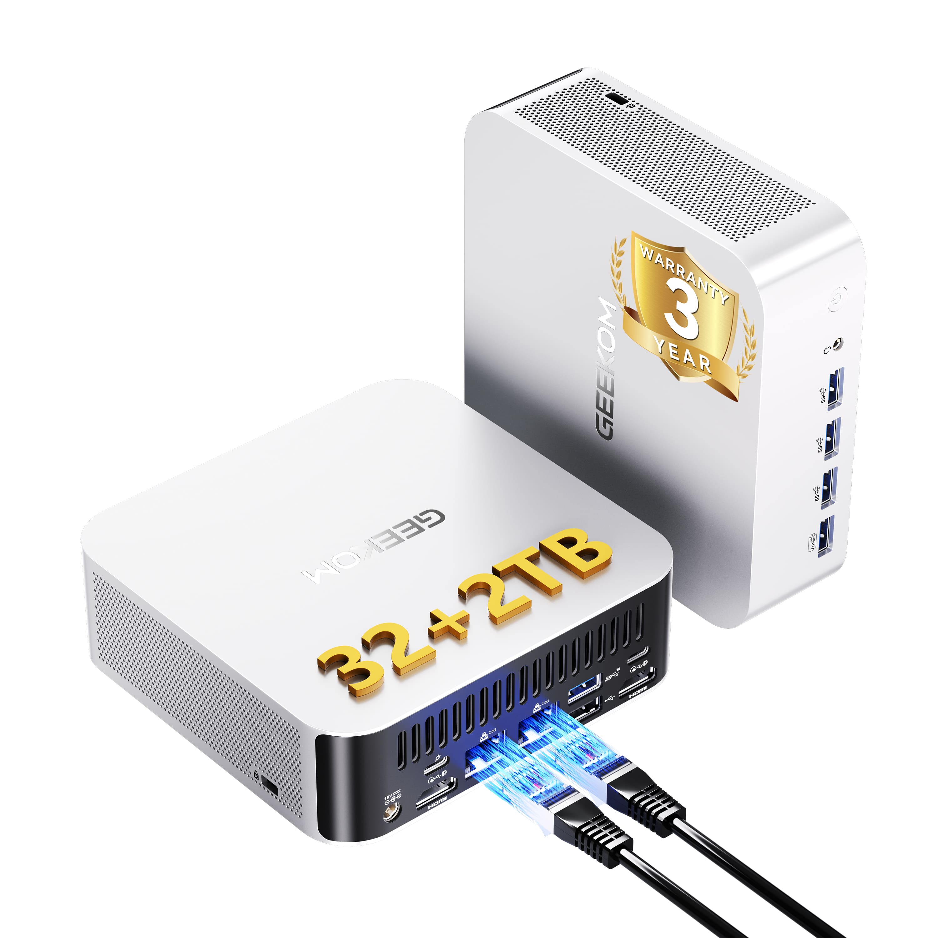 GEEKOM AI PC A9 MAX ミニPC AMD RYZEN AI 9 Geekom A9 Max AI Mini PC, AMD Ryzen AI 9 HX 370 (80 TOPS