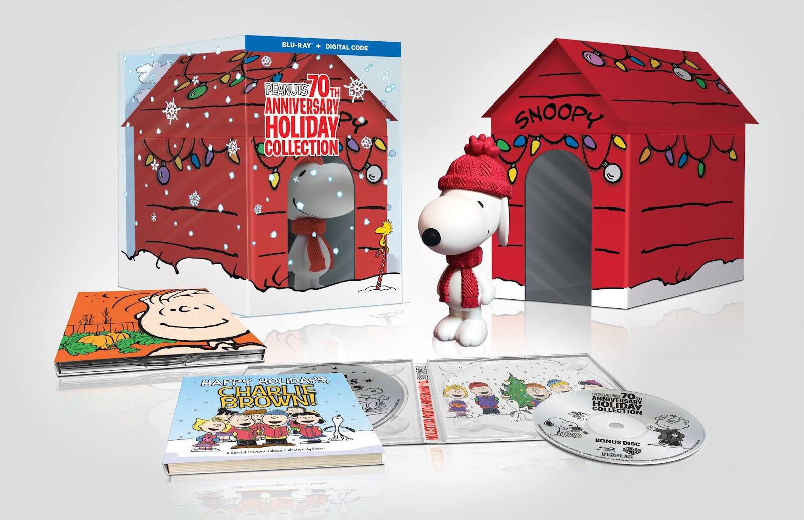 Alt View 1. Peanuts: Holiday Collection (70th Anniversary Edition) [Blu-ray].