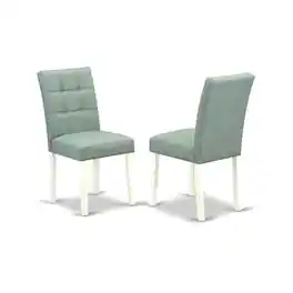 East West Furniture - Austin Parsons Dining Chairs - White