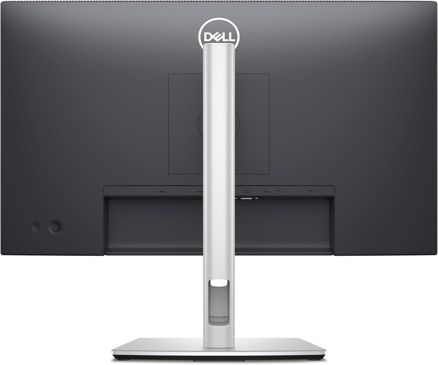 Back. Dell - P2425H 24" Full HD (1920x1080) PC Display, 100Hz, IPS, 5ms, 99% sRGB, USB-C, DisplayPort, HDMI - Black.