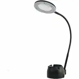 Advantus - Victory Light 3 Diopter Magnifier Lamp 15.7" Height 3 W LED Bulb USB Charging