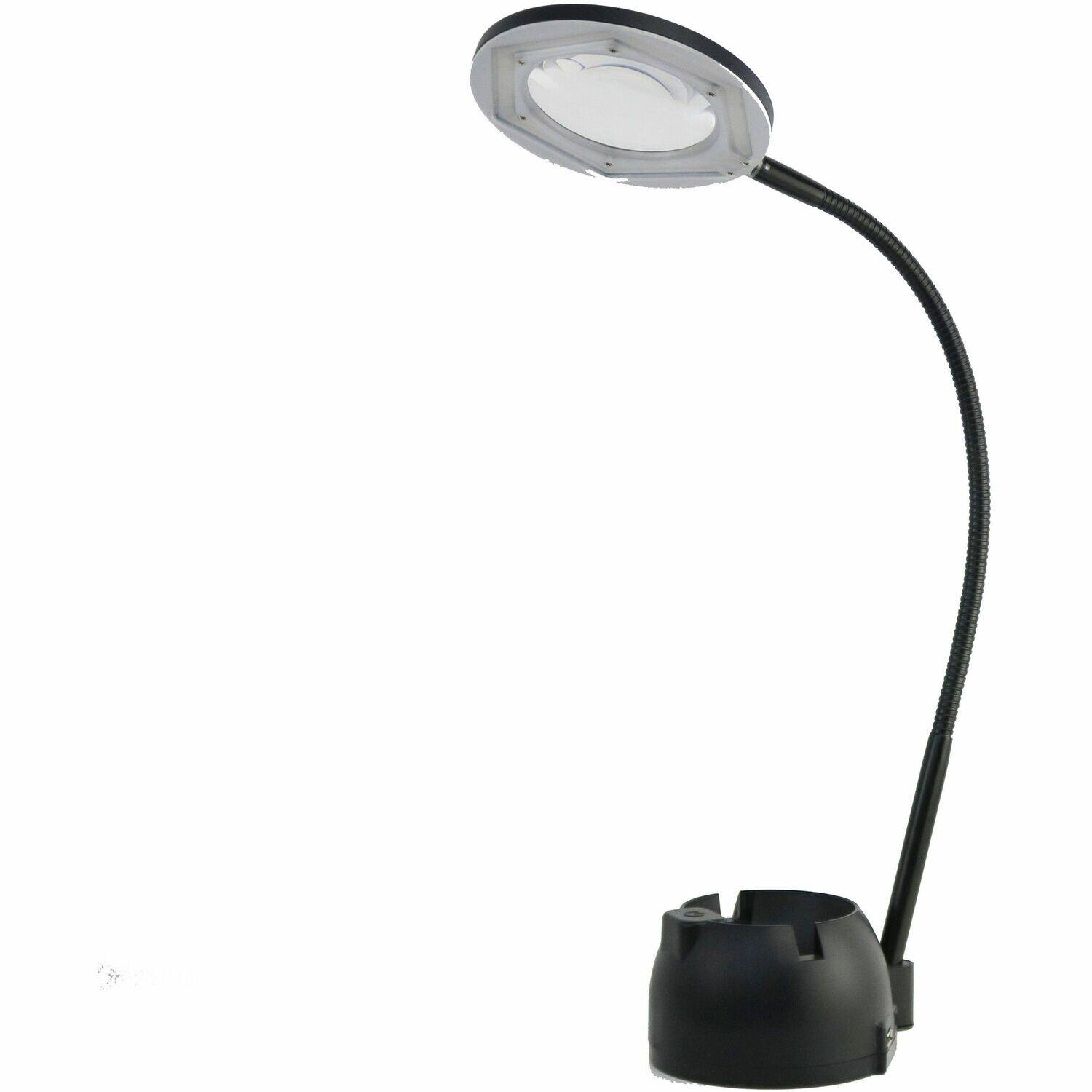 Front. Advantus - Victory Light 3 Diopter Magnifier Lamp  15.7" Height  3 W LED Bulb  USB Charging.
