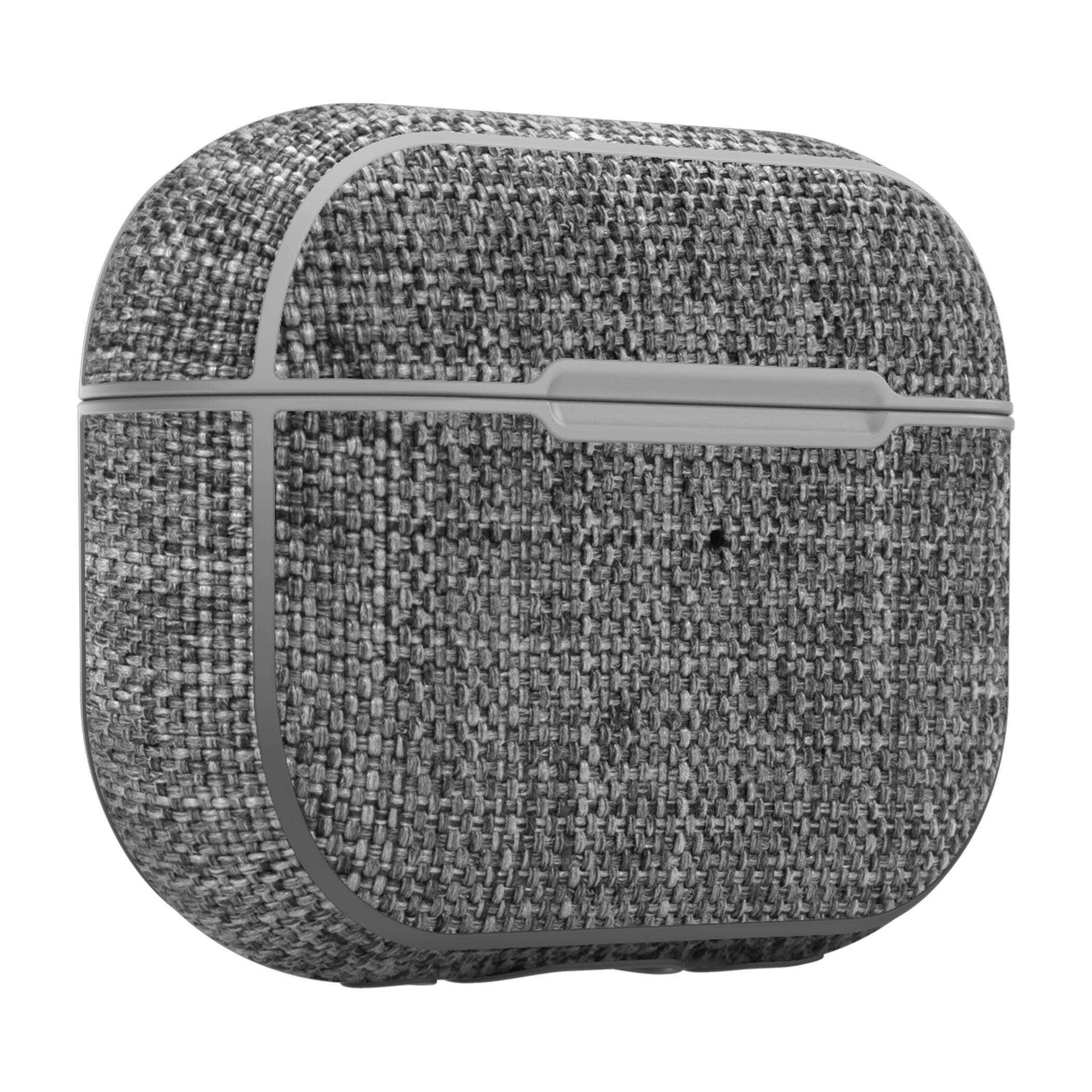 Left. Incase - Woolenex Case for AirPods Pro (1st & 2nd generation) - Asphalt.