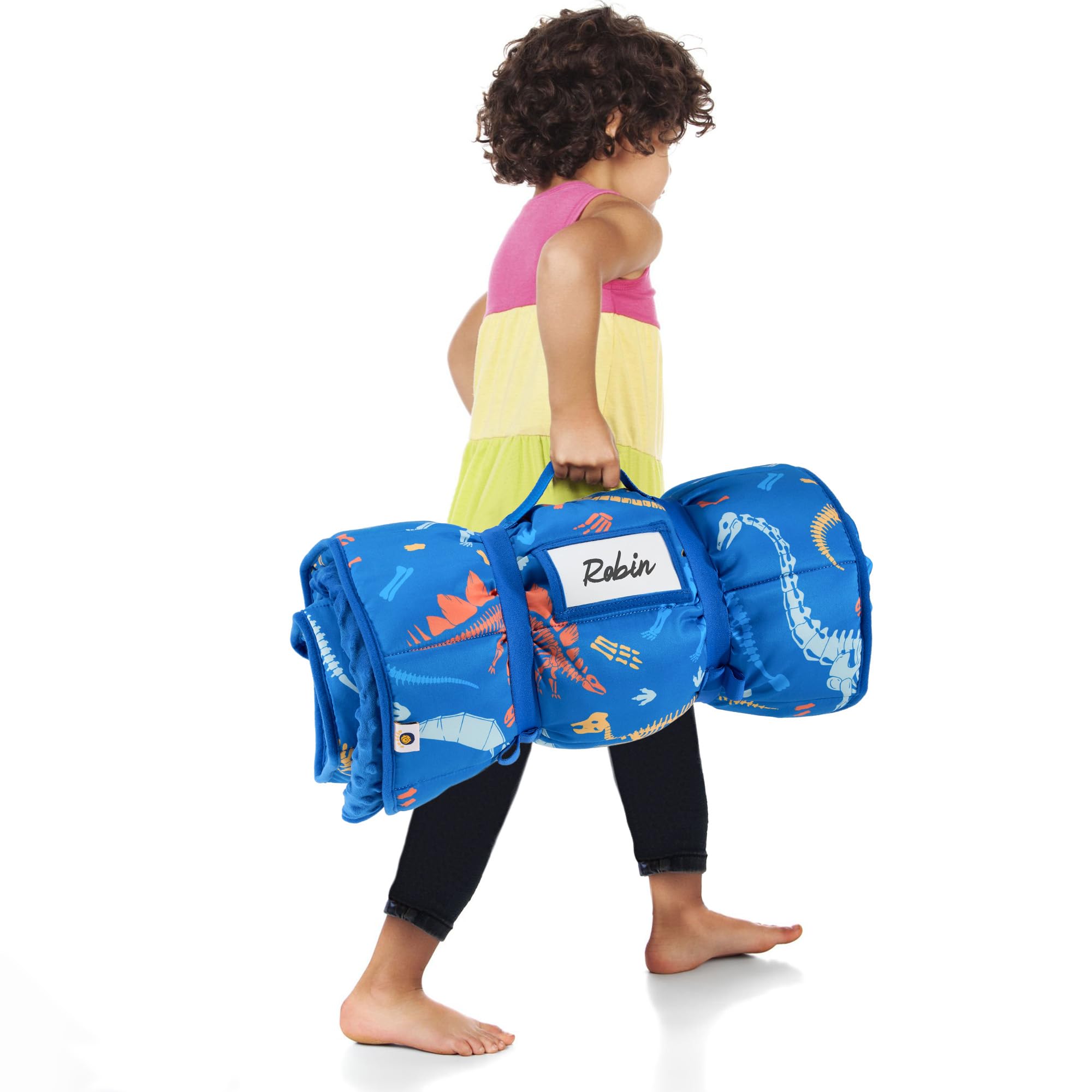 Alt View 2. Reds Spade - Nap Mat Extra Soft Rolled Slumber Bags For Napping Mats With Pillow And Blanket Travel Camping Cotton Polye... - Pink.