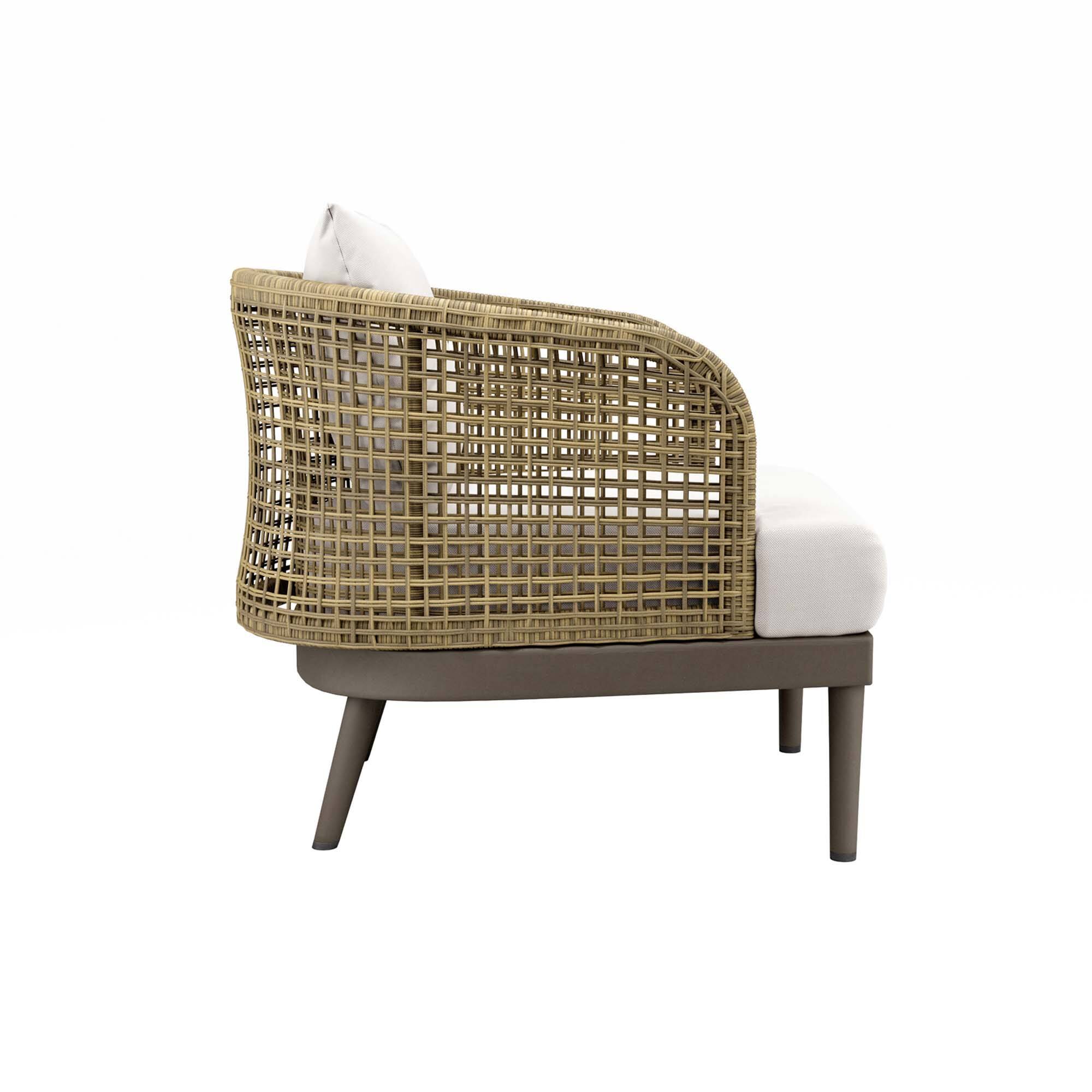 Alt View 2. Modway - Meadow Outdoor Patio Armchair by Modway - Natural White.