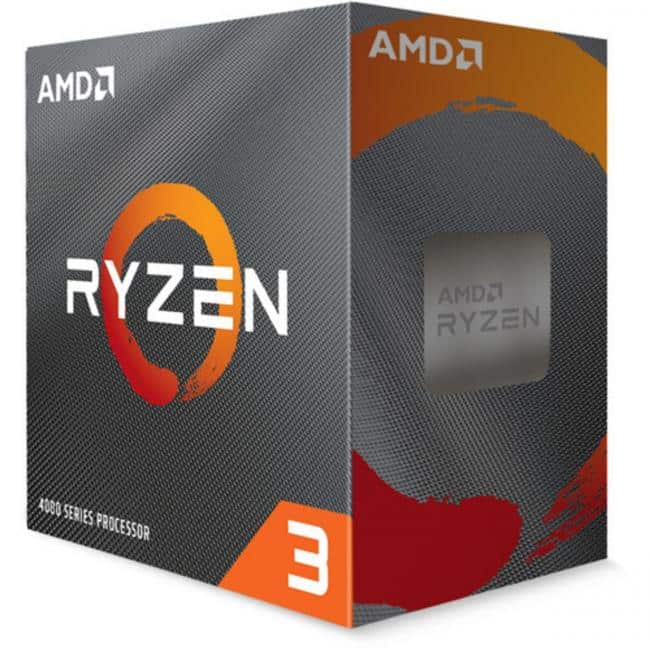 AMD - Ryzen 3 4100 Quad-core (4 Core) 3.80 GHz Processor - 4 MB L3 Cache - 2 MB L2 Cache - 64-bit Processing - 4 GHz