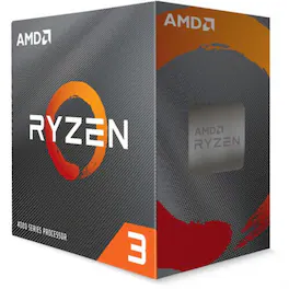 AMD - Ryzen 3 4100 Quad-core (4 Core) 3.80 GHz Processor - 4 MB L3 Cache - 2 MB L2 Cache - 64-bit Processing - 4 GHz