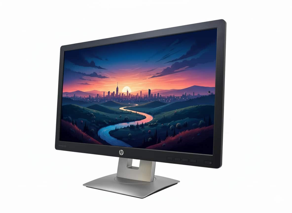 HP Refurbished Excellent EliteDisplay E232 23 Inch Monitor IPS LED