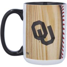 Indigo Falls - Oklahoma Sooners 15oz. Baseball Mug - Multicolor