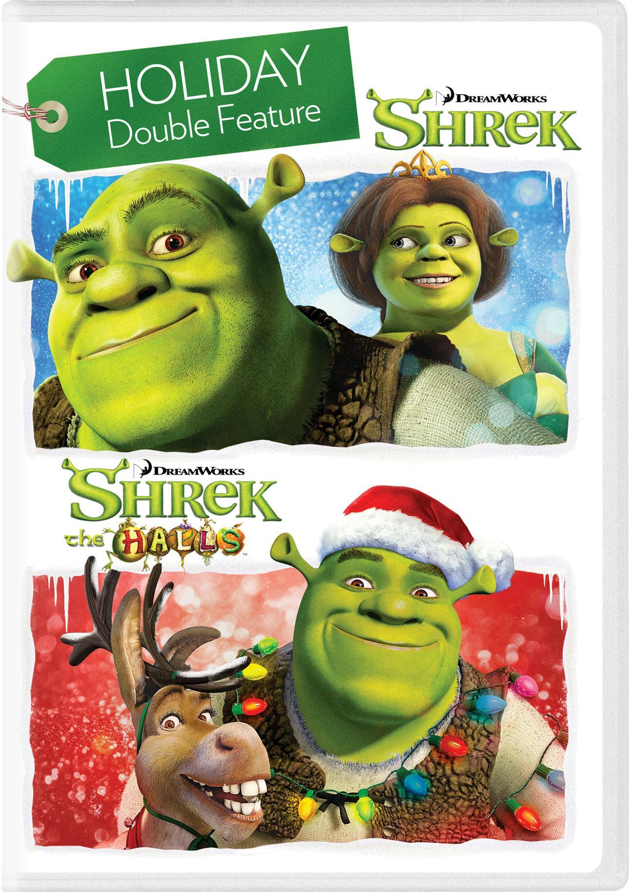 Front. Shrek/Shrek the Halls (DVD Double Feature) [DVD].