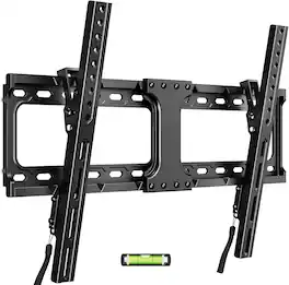 FINEAK - Low Profile TV Mount Bracket Tilting TV Wall Mount for 32-90" TVs, Max VESA 600x400mm - Black