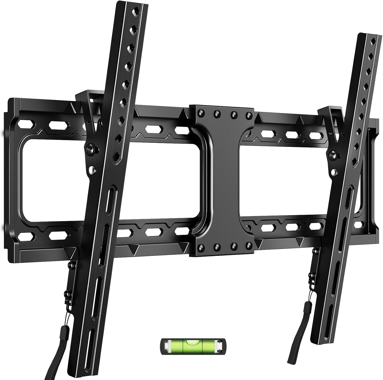 Front. FINEAK - Low Profile TV Mount Bracket Tilting TV Wall Mount for 32-90" TVs, Max VESA 600x400mm - Black.