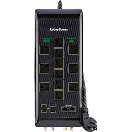 CyberPower - Surge Protector PBJ5UC - Black