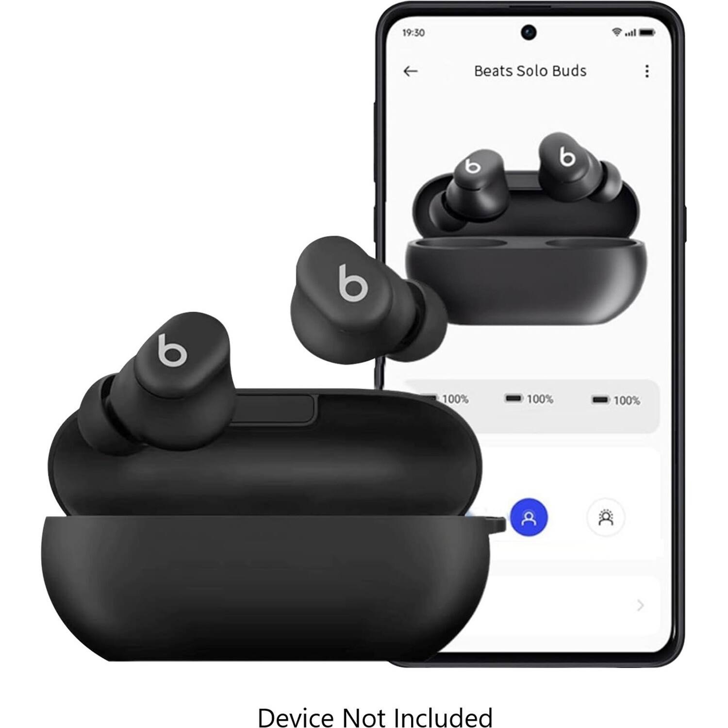 Beats Solo Buds: 100% 100% 100% Device Not Included.