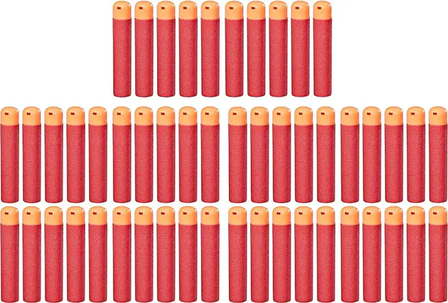 Front. Nerf - Nerf N-Strike Mega Dart Refill (50 pack).