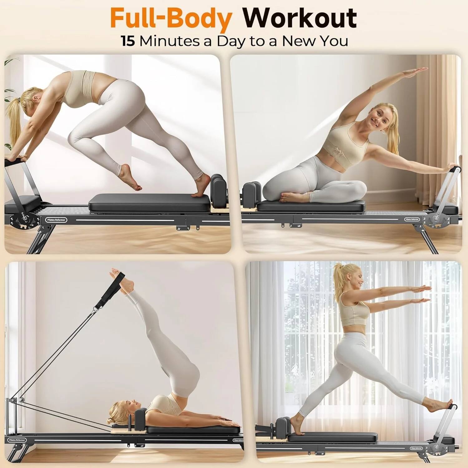 Full-Body Workout  
15 Minutes a Day to a New You