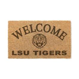 Jardine - LSU Tigers 18" x 34" Welcome Coir Doomat - Brown