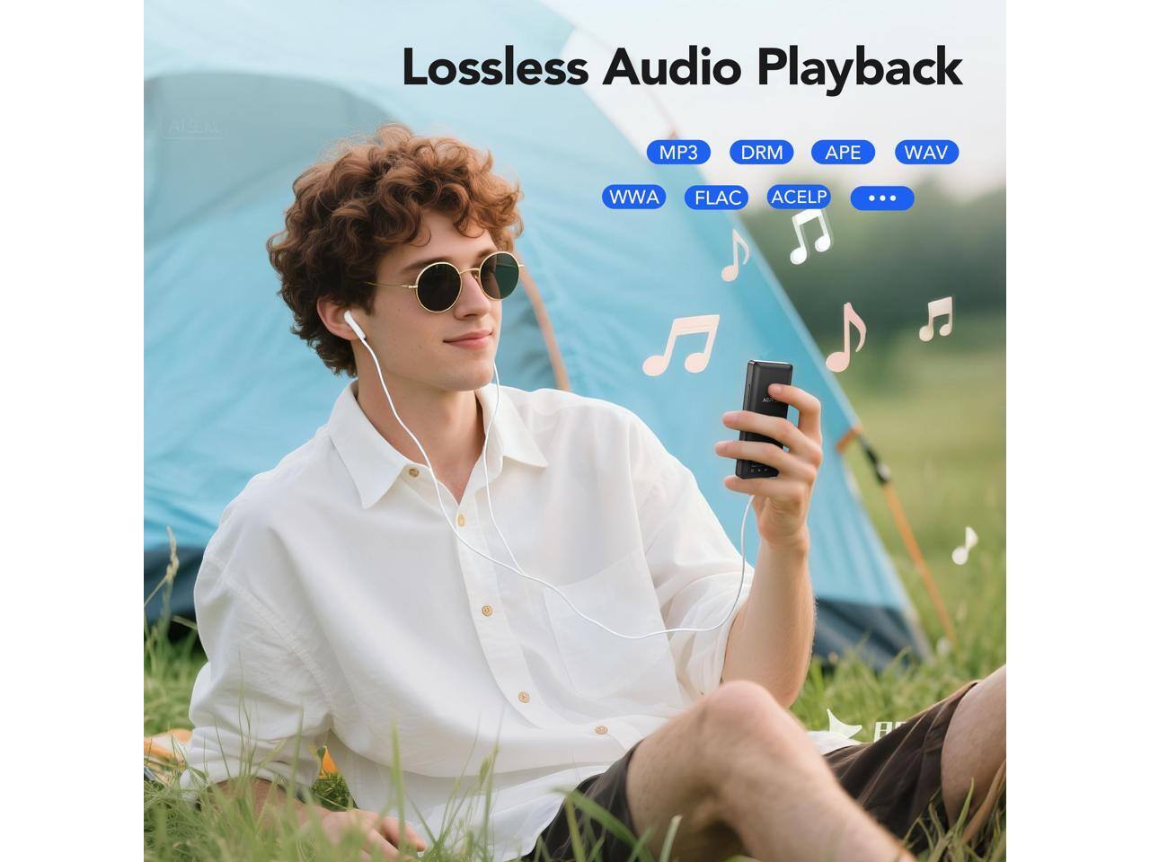 Lossless Audio Playback  
MP3 DRM APE WAV WWA FLAC ACELP ...