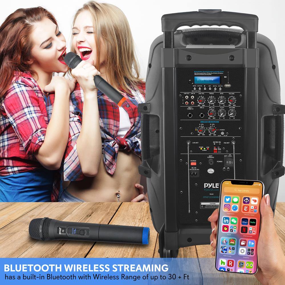 BLUETOOTH WIRELESS STREAMING  
has a built-in Bluetooth with Wireless Range of up to 30 + Ft