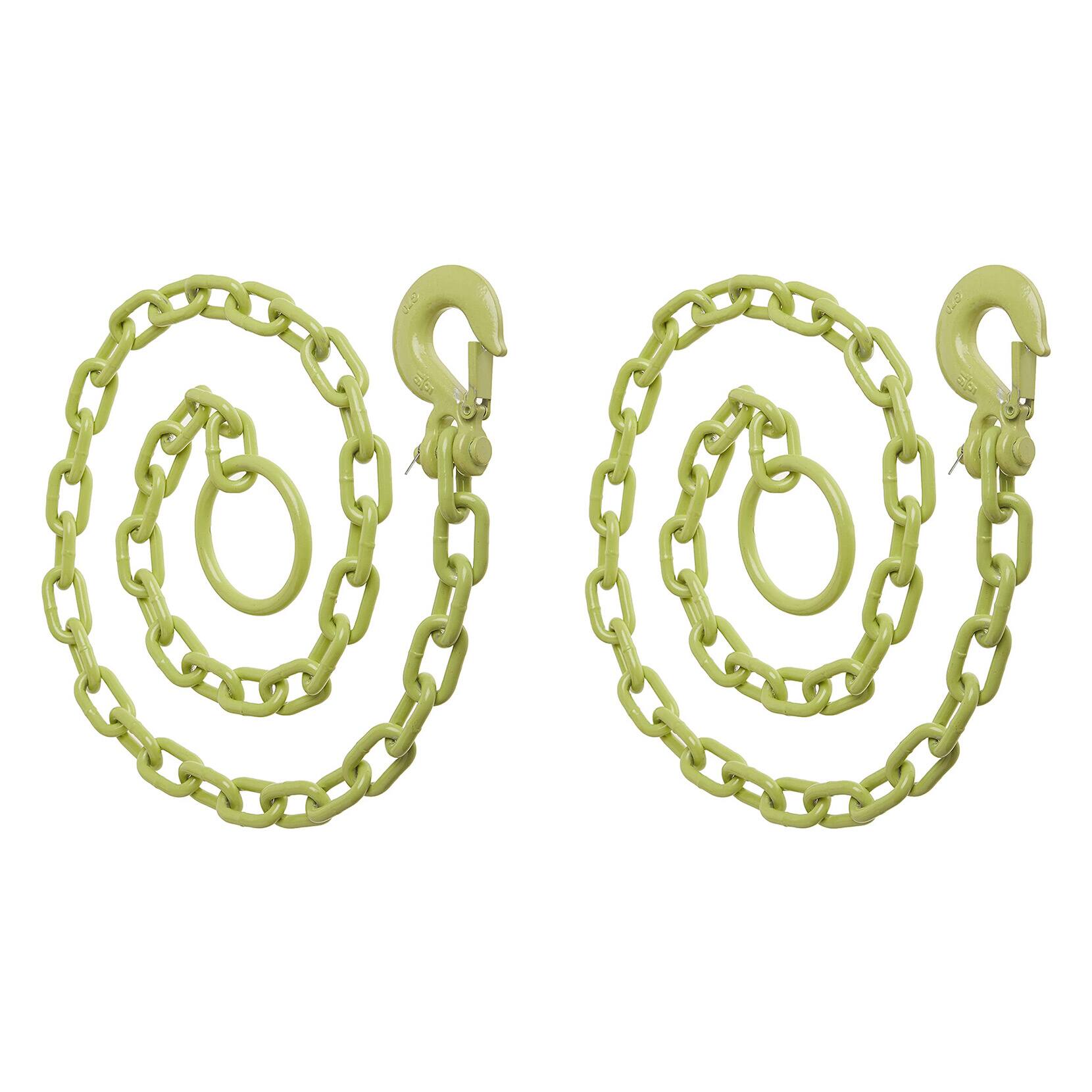 Alt View 4. Brush Grubber - Brush Grubber Tugger Chain for Attaching Brush Grubber Tools to Vehicle (2 Pack).