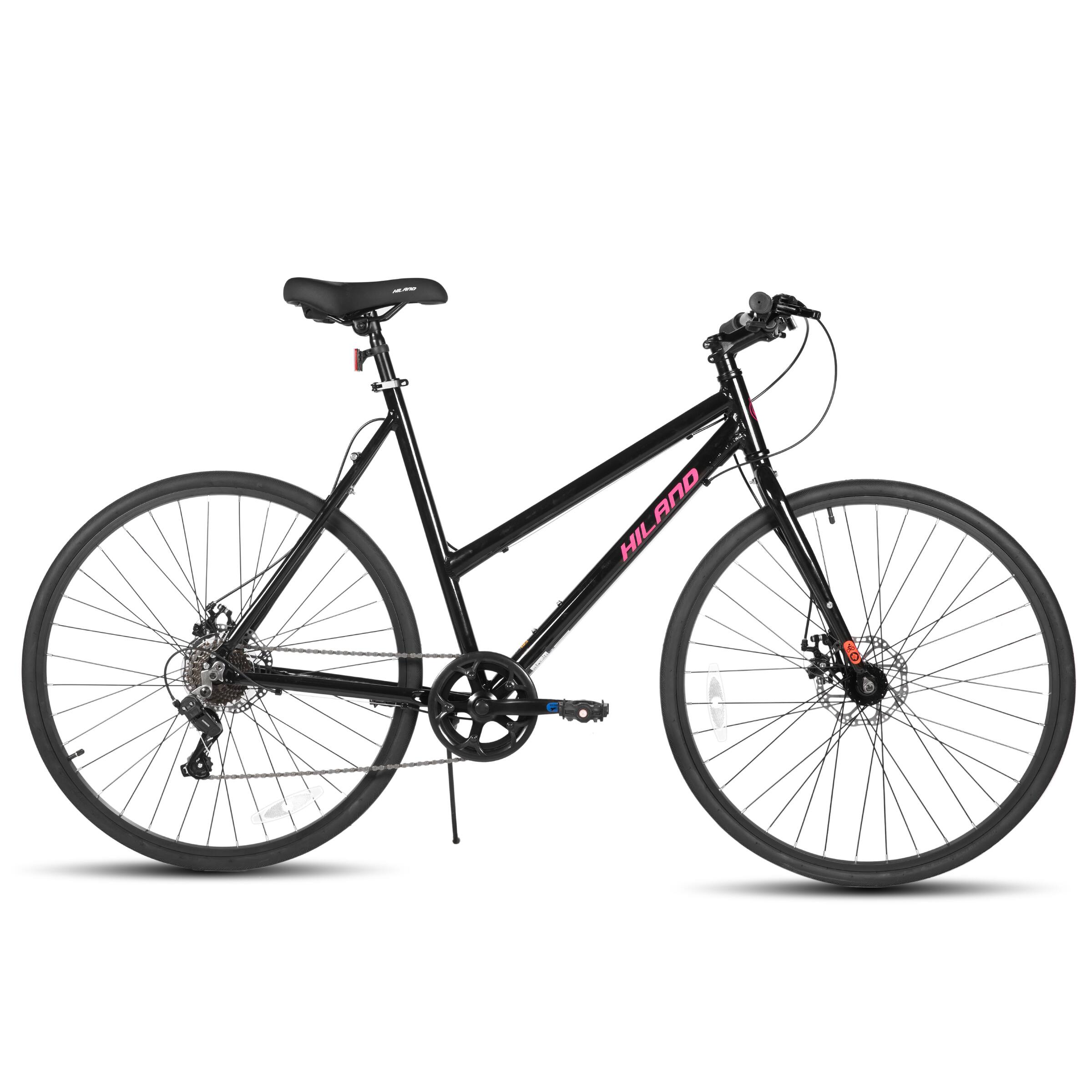 HILAND Velo 700C Hybrid Bike City Bicycle for Men Women L Size