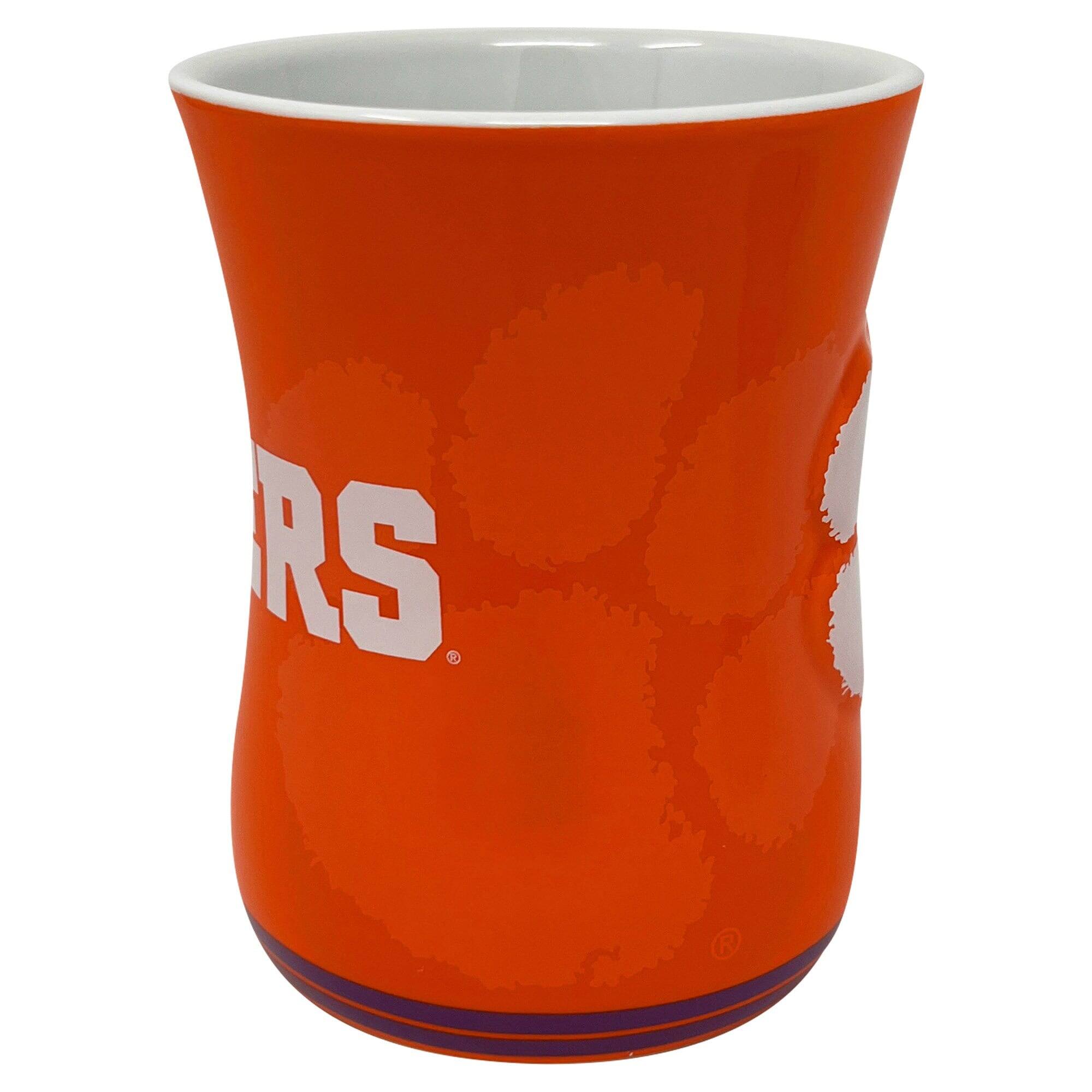 Alt View 1. Indigo Falls - Clemson Tigers 16oz. Sculpted Barista Mug - Multicolor.