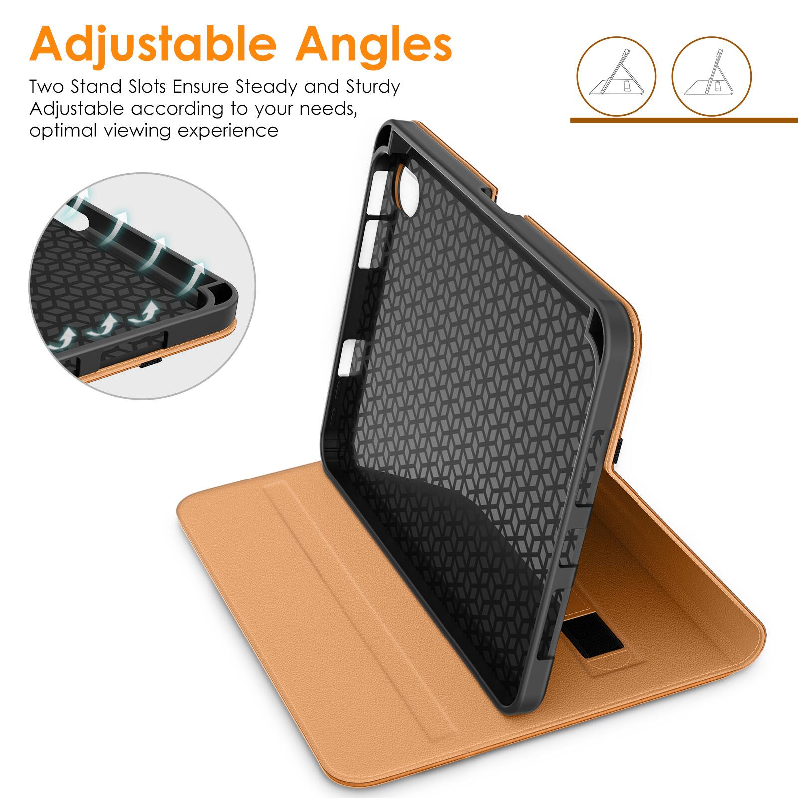 Adjustable Angles

Two Stand Slots Ensure Steady and Sturdy Adjustable according to your needs, optimal viewing experience