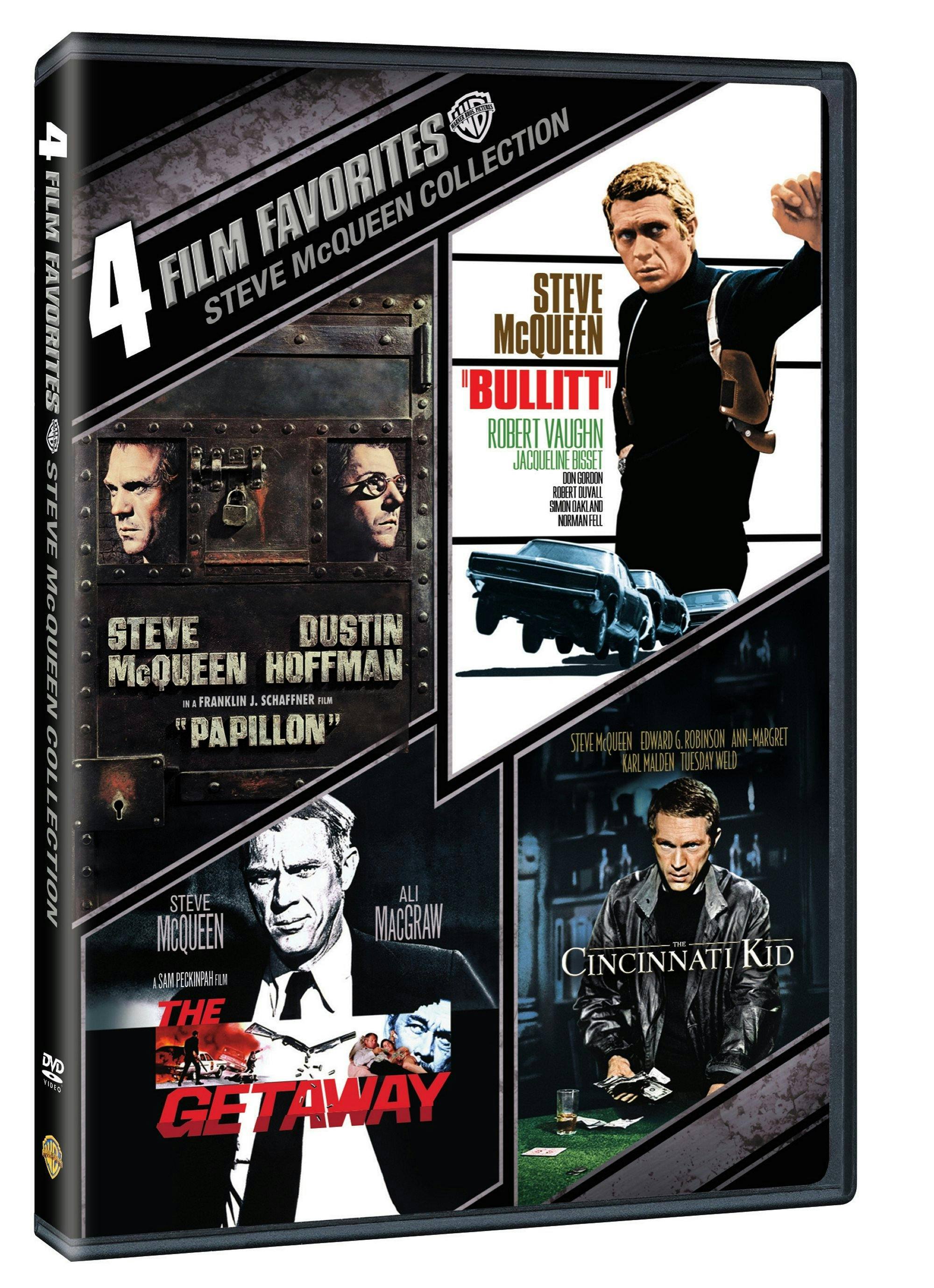 Angle. 4 Film Favorites: Steve McQueen Collection (DVD Set) [DVD].