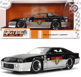 Jada Toys - Big Time Muscle - 1:24 1985 Chevy Camaro Mickey Thompson Die-Cast Car - COLLECTIBLES - Multicolor
