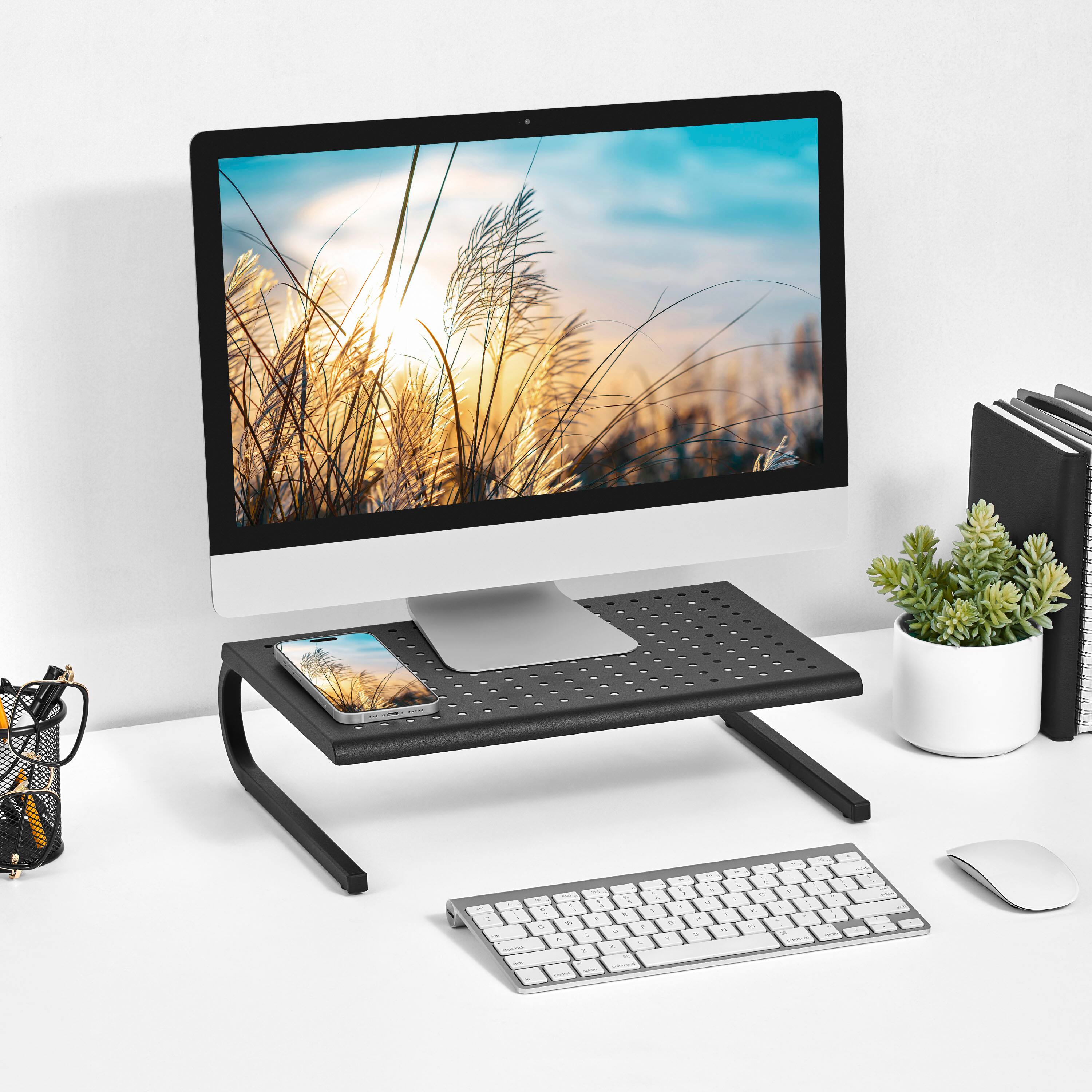 Alt View 1. Insignia™ - Monitor Riser - Black.