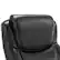 Alt View 11. La-Z-Boy - Delano Big & Tall Bonded Leather Executive Chair - Jet Black/Gray Wood.