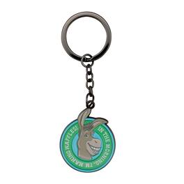 Fanattik - Shrek "Donkey Waffles" Limited Edition Enamel Metal Keychain - Multi-Colored