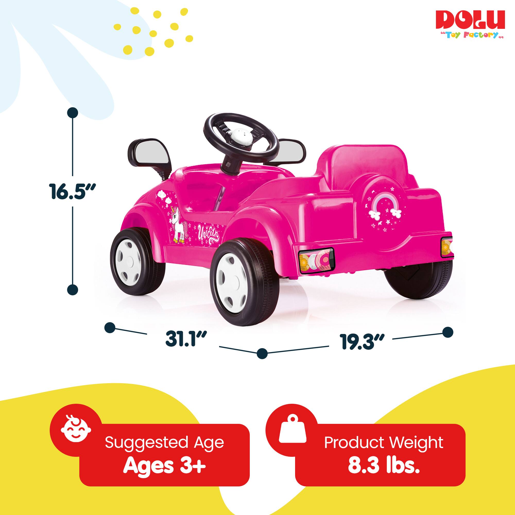 DOLU "Toy Factory. 16.5" Uitto bld 31.1" 19.3" Suggested Age Ages 3+ Product Weight 8.3 lbs.