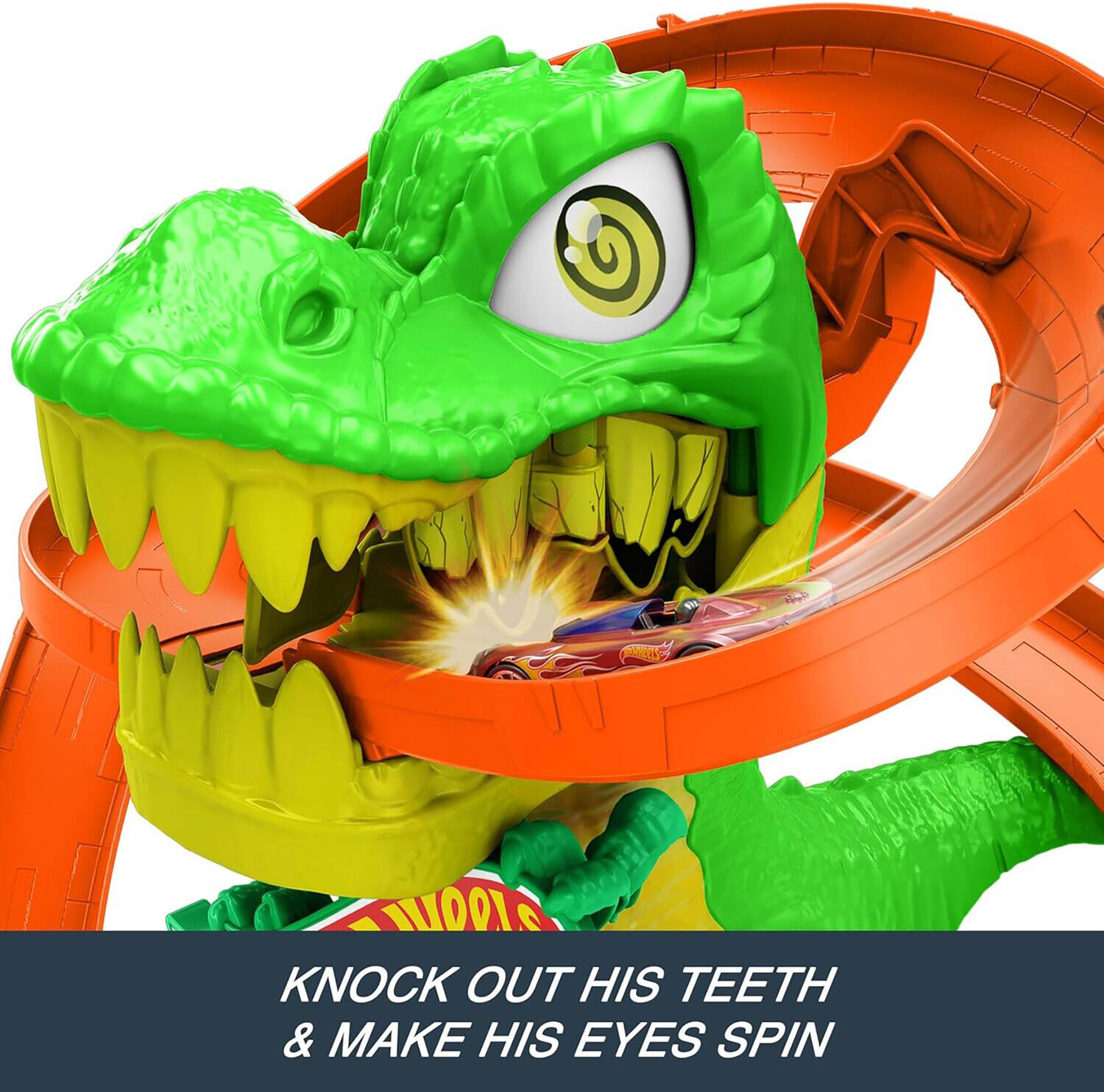 KNOCK OUT HIS TEETH & MAKE HIS EYES SPIN