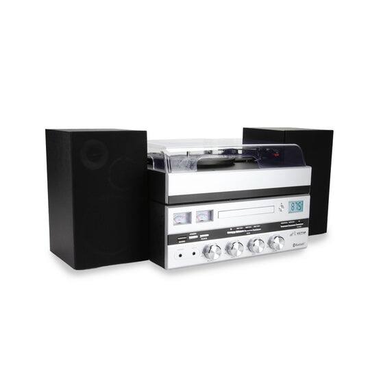 Alt View 5. Victor Audio - Victor Geneva Music Center - Silver.