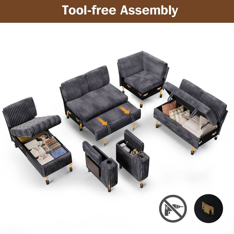 Tool-free Assembly