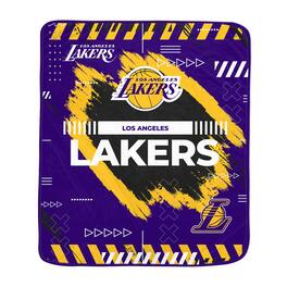 Pegasus - Los Angeles Lakers 50" x 60" Game Tech Ultra Soft Blanket - Multicolor